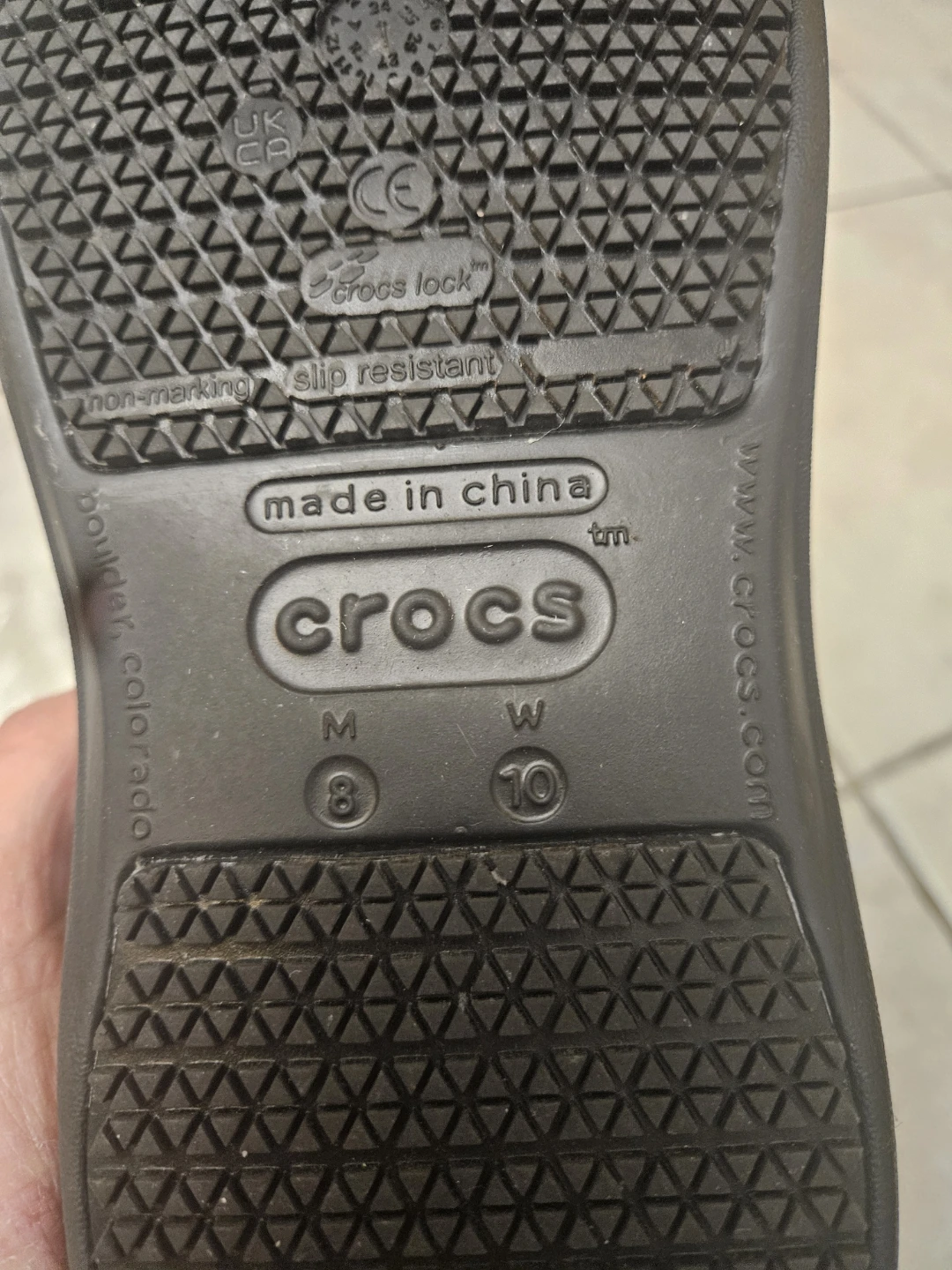 Crocs Classic Clog Black Unisex Size 8 Men / 10 Women - photo 2