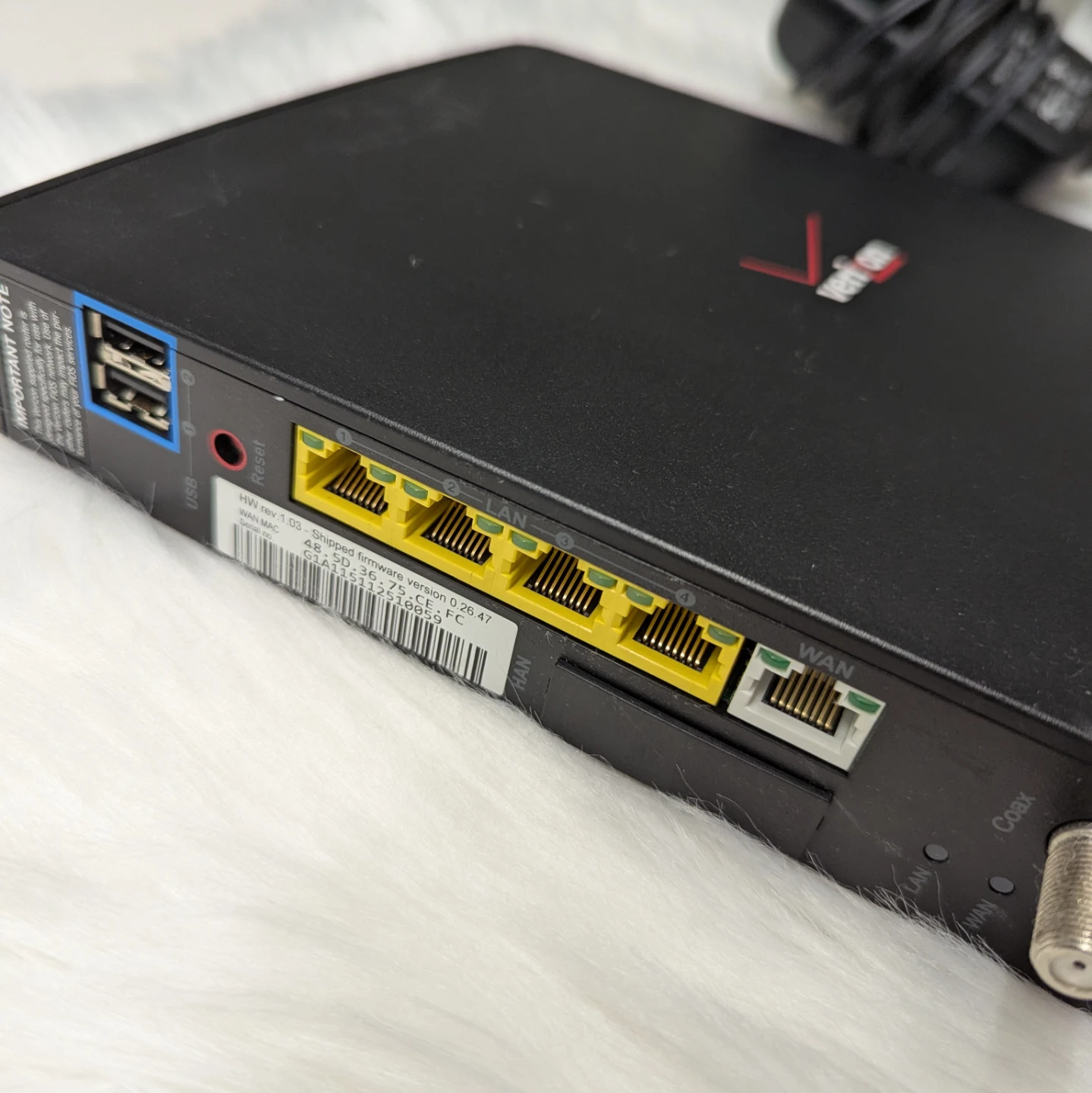 Verizon Fios Home Router - photo 2