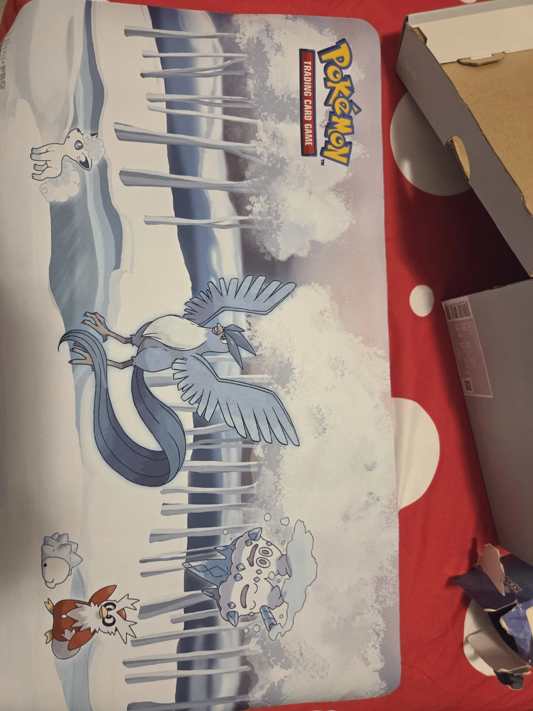 Pokemon & Yu-Gi-Oh! Trading Card Playmats and Card Binder