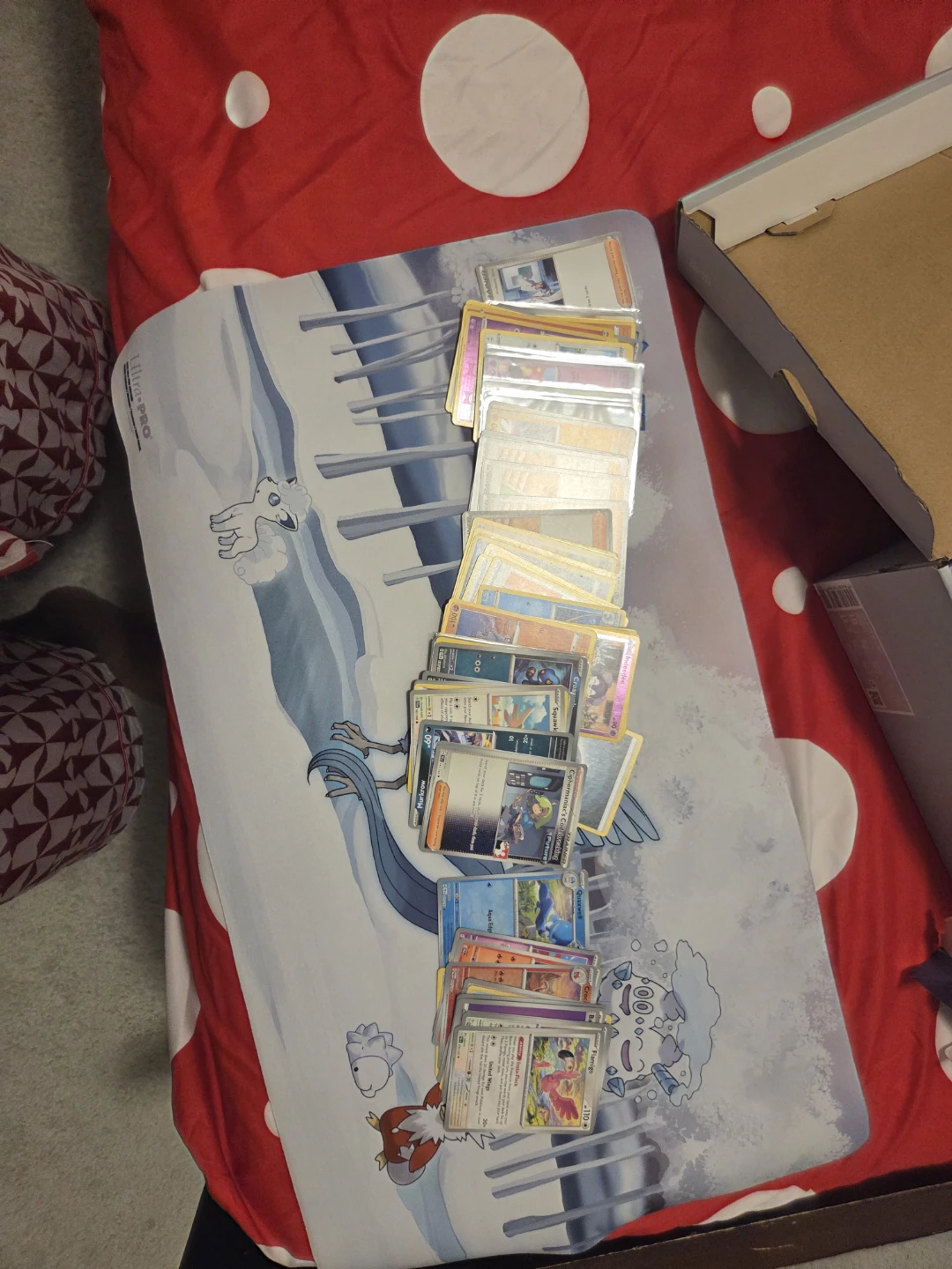 Pokemon & Yu-Gi-Oh! Trading Card Playmats and Card Binder - photo 4