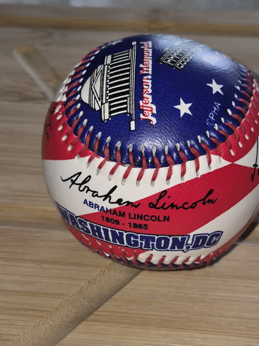Washington D.C. Presidents Commemorative Baseball