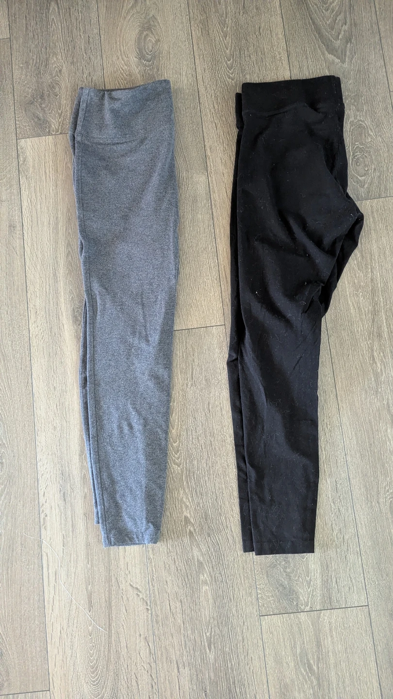 Cozy Leggings Bundle (Max & Mia XL + H&M L) – Great Condition!