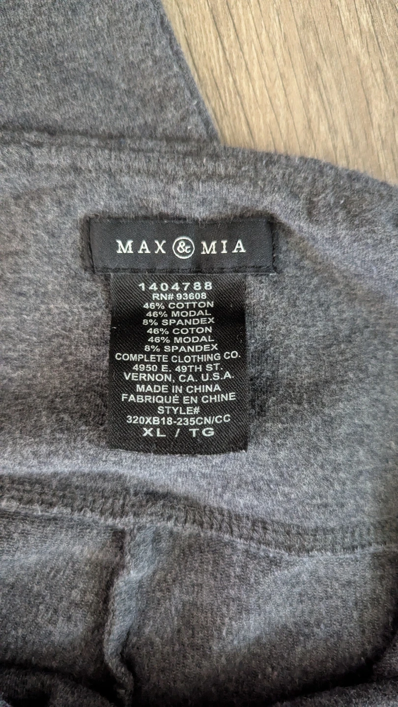 Cozy Leggings Bundle (Max & Mia XL + H&M L) – Great Condition! - photo 2