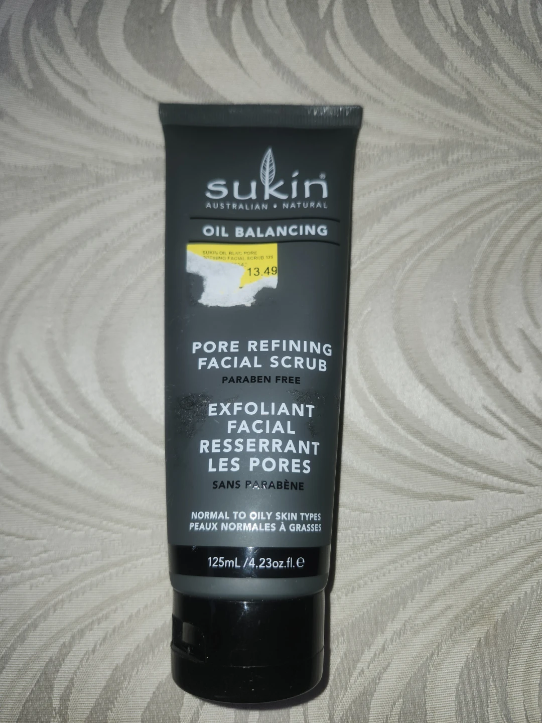 Sukin Oil Balancing Pore Refining Facial Scrub 125mL