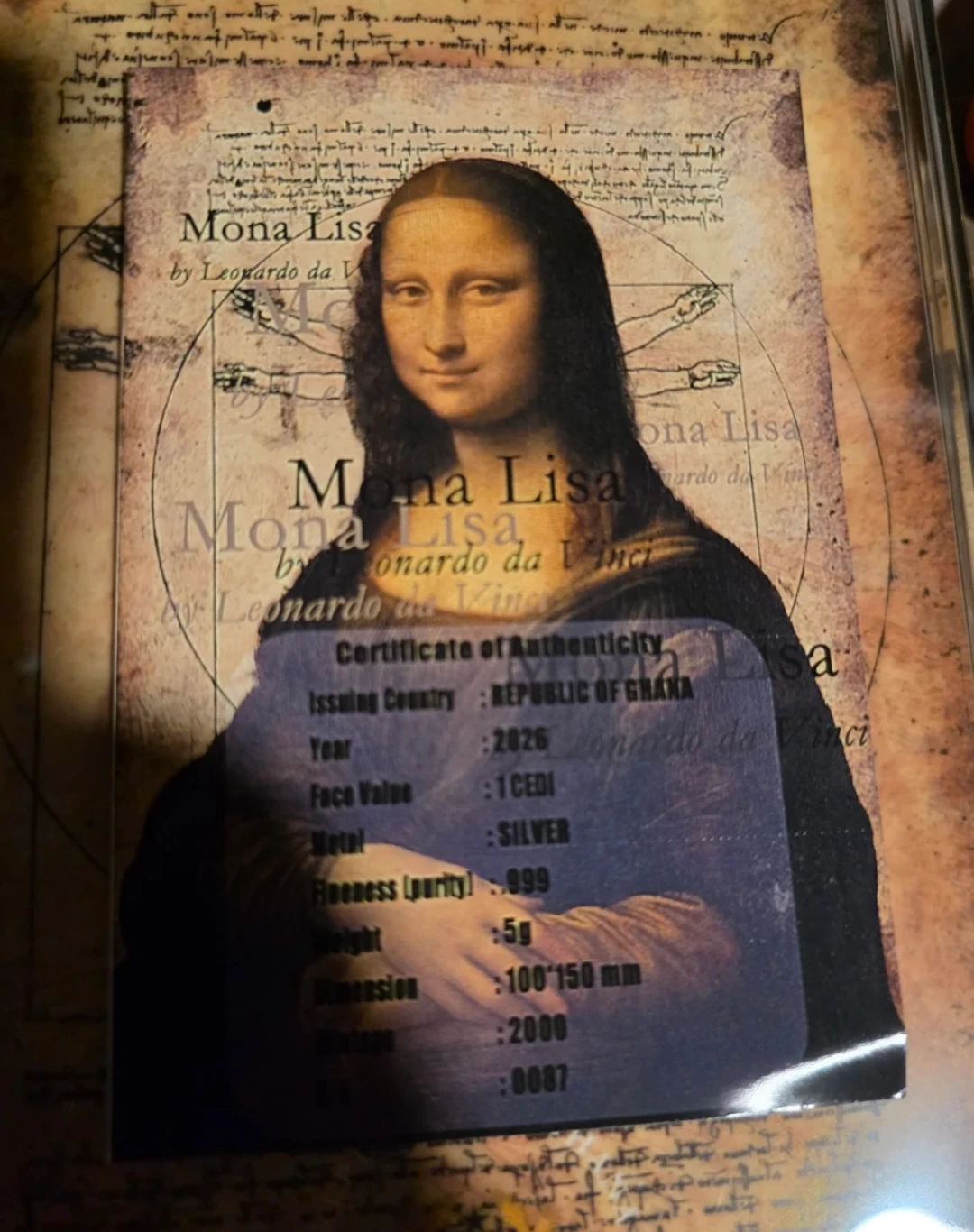 American Silver Stackers Mona Lisa Coin - photo 4