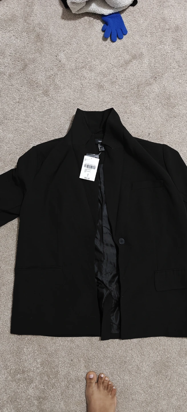 Forever 21 Black Career Jacket - Size S - photo 3