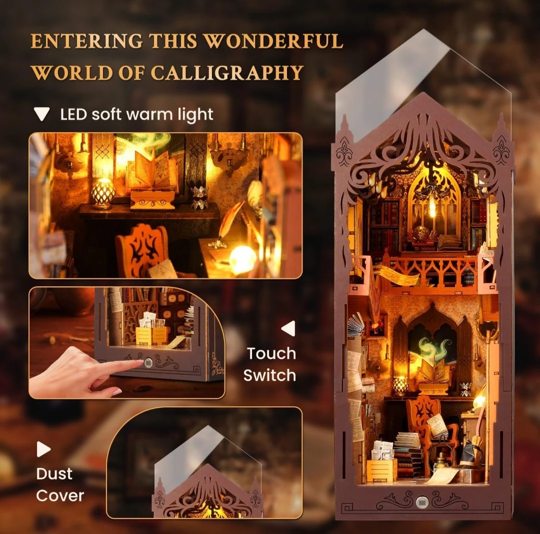 DIY Magic Library Book Nook Kit - photo 4