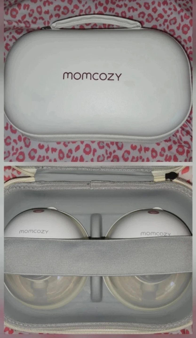 Momcozy Wearable Double Electric Breast Pump & Case