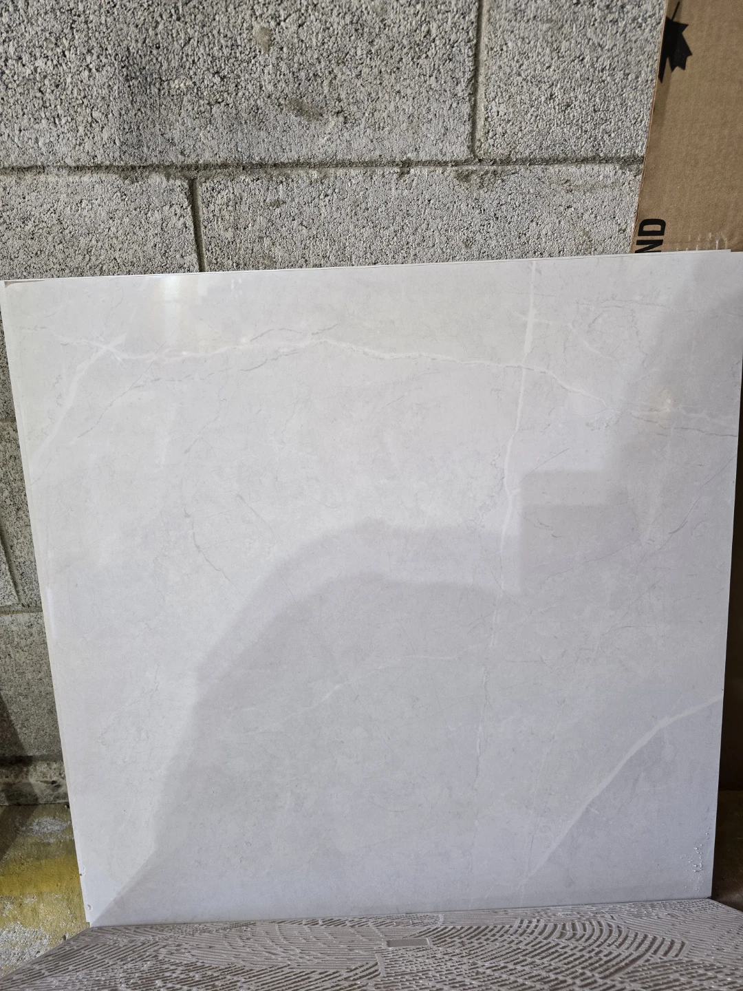 White Marble Look Tiles (Set of 5) - photo 5