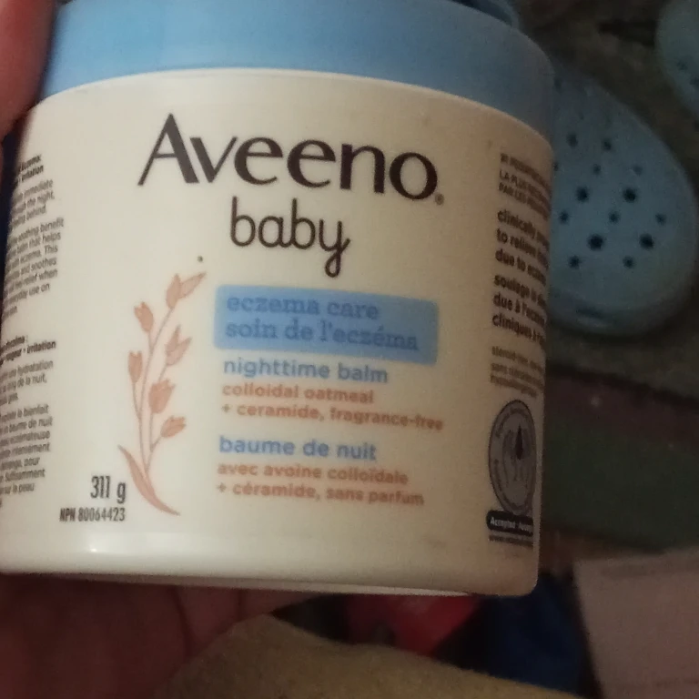 Aveeno Baby Eczema Care Nighttime Balm - 311g