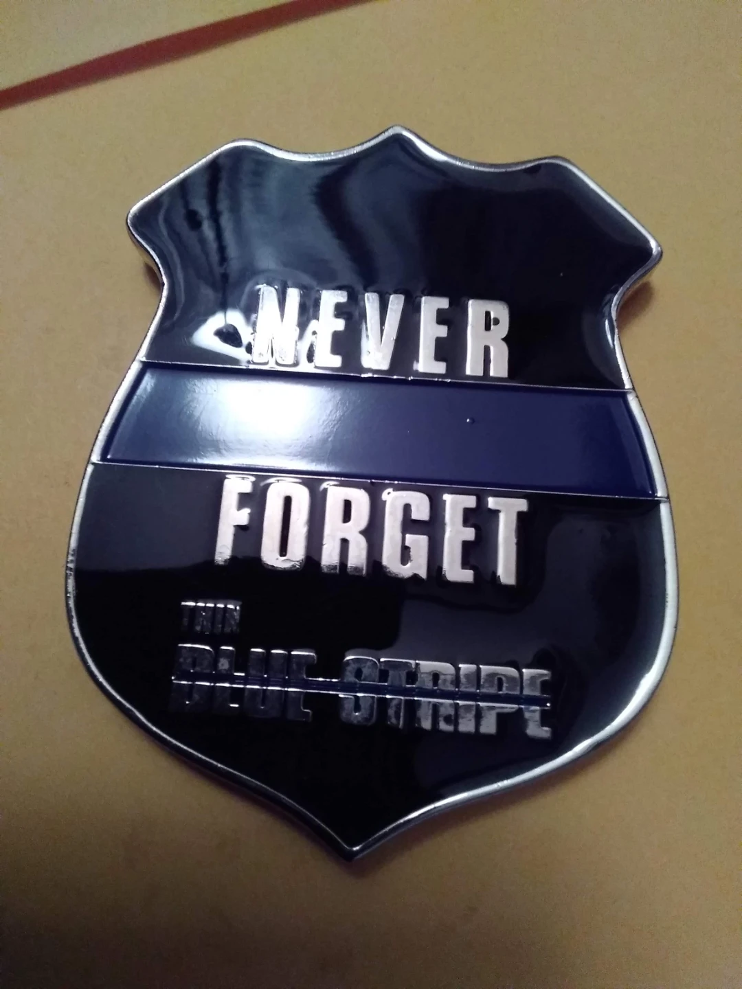 Flash Thin Blue Line Challenge Coin - photo 4
