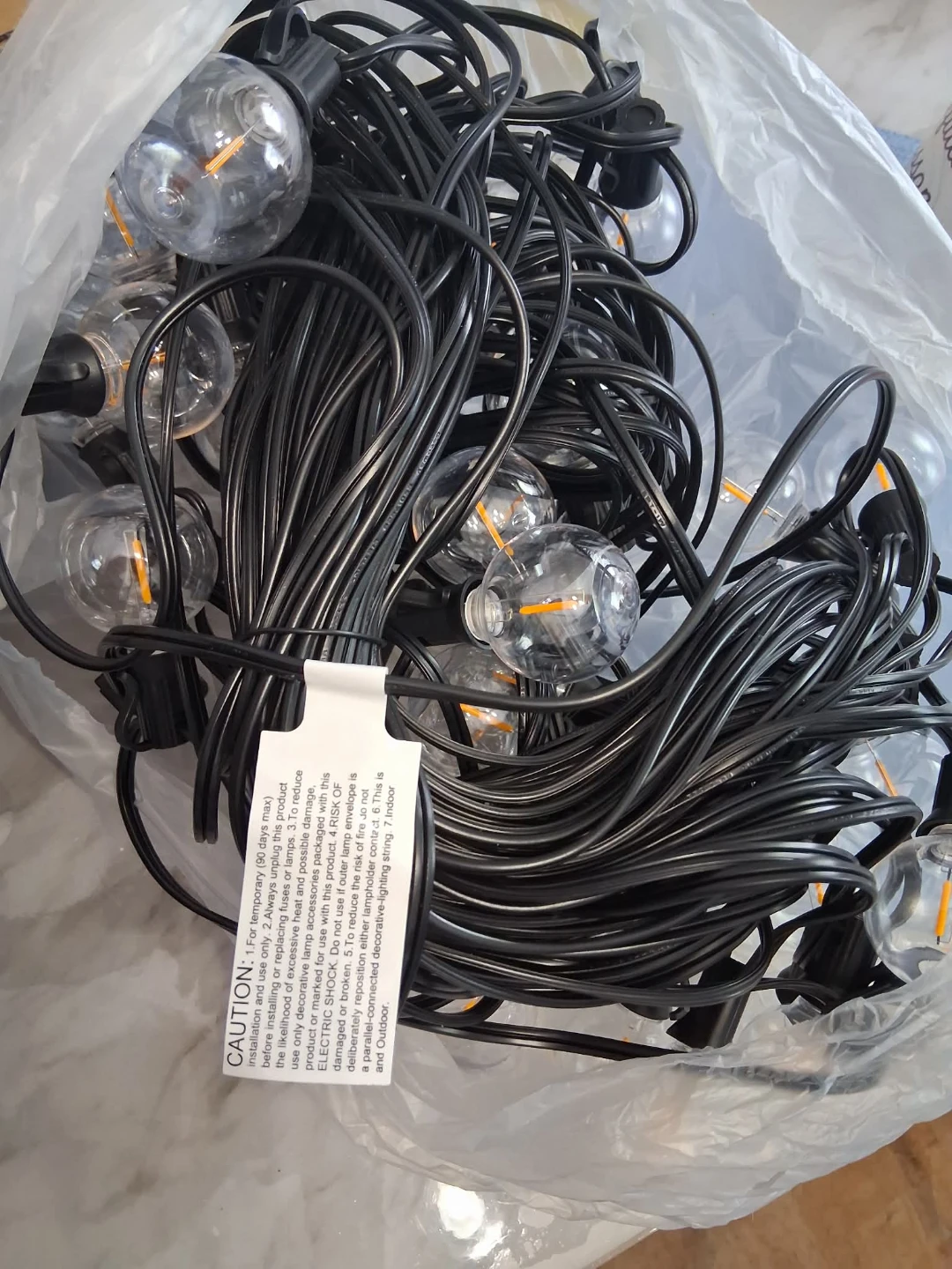 110FT G40 LED String Light Set - photo 2