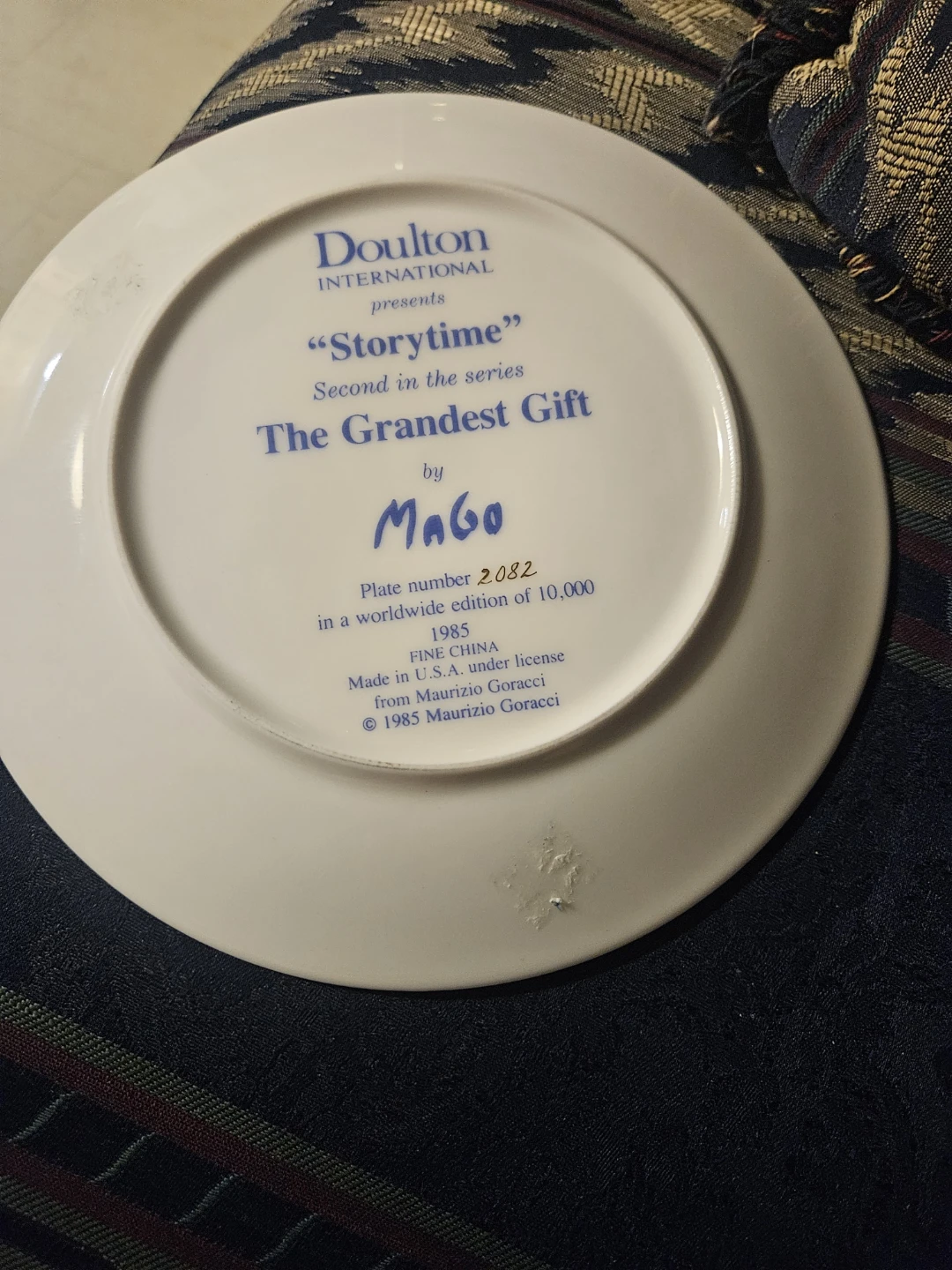 Doulton International The Grandest Gift Fine China Plates - photo 2