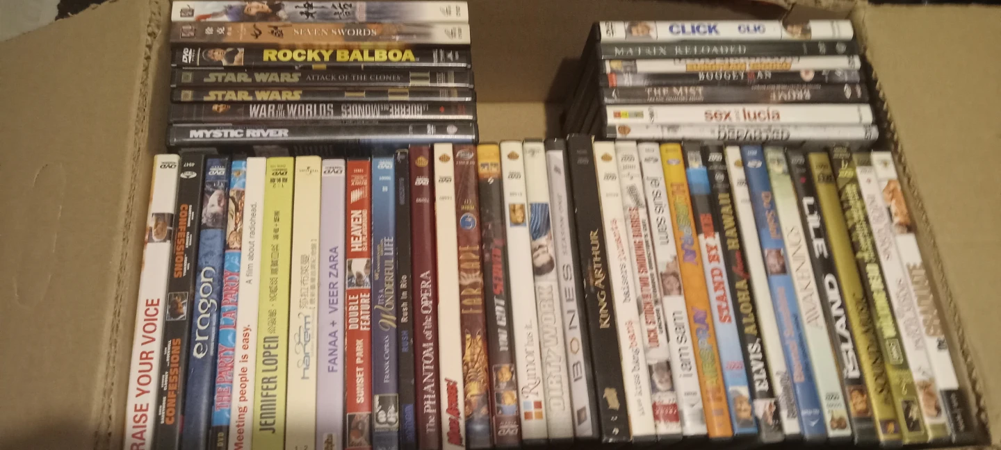 47 Assorted DVD Movies Collection