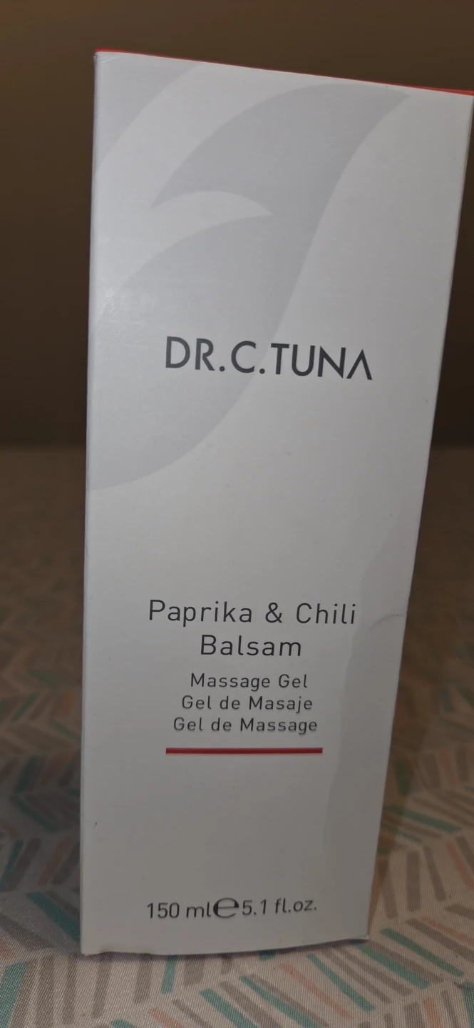 Dr. C. Tuna Paprika & Chili Balsam Massage Gel 150ml - photo 2