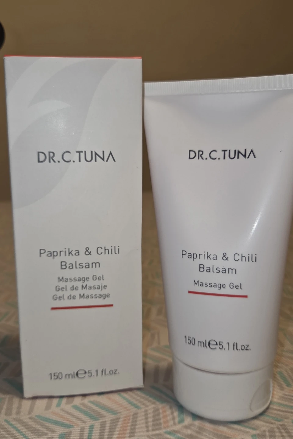 Dr. C. Tuna Paprika & Chili Balsam Massage Gel 150ml - photo 4