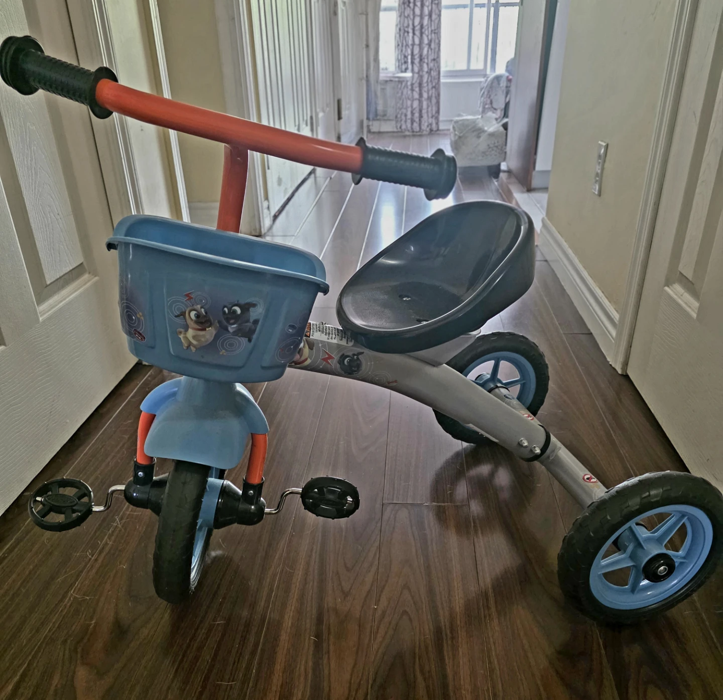 Kids Tricycle with Storage Basket