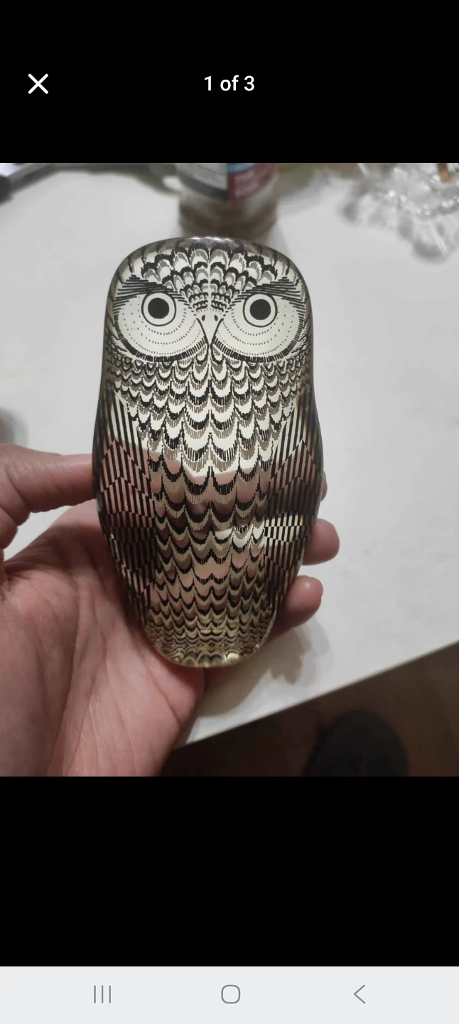 Decorative Owl Figurine