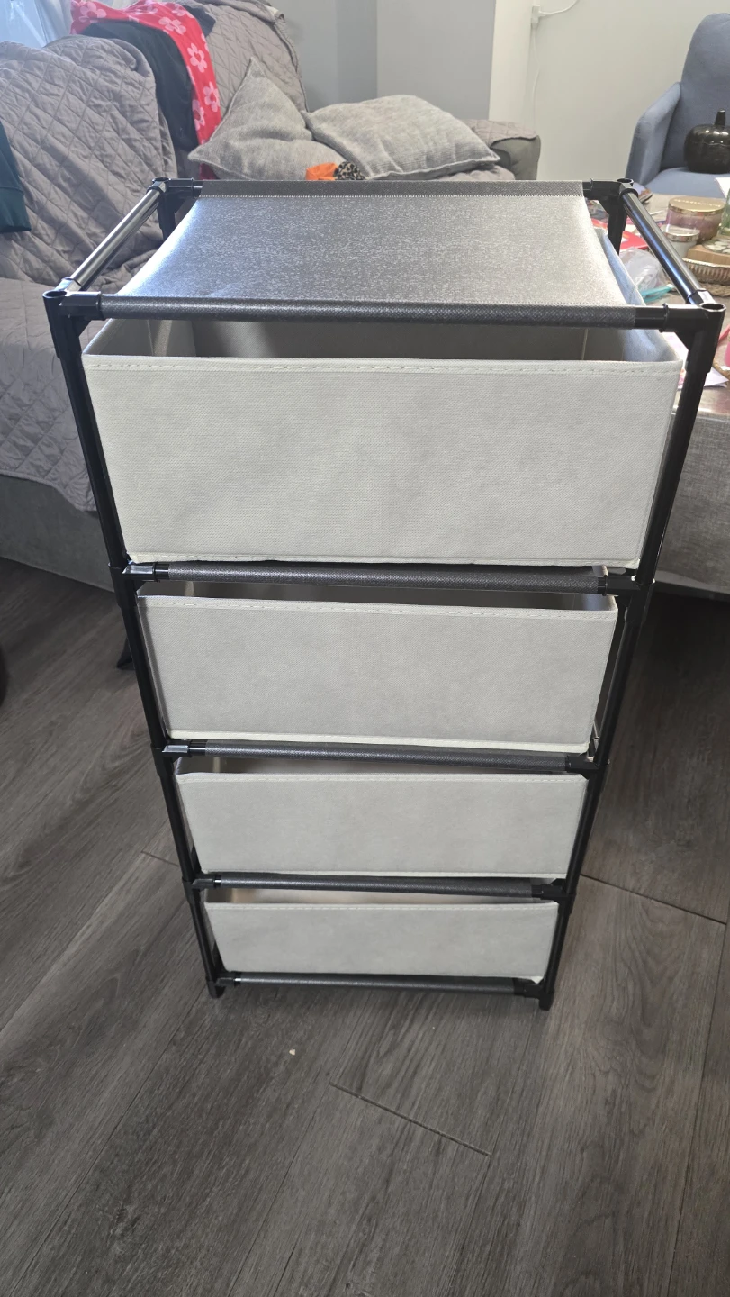 4-Drawer Storage Unit Chest - photo 4