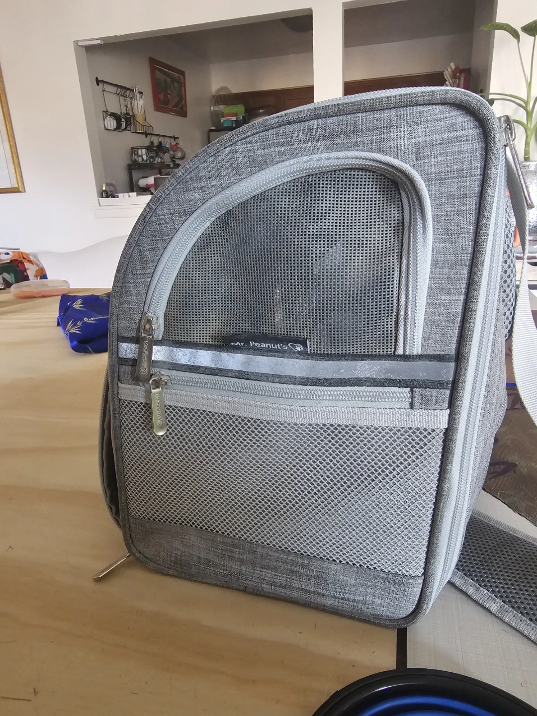 Mr. Peanut's Pet Carrier with 2 Collapsible Bowls - photo 5