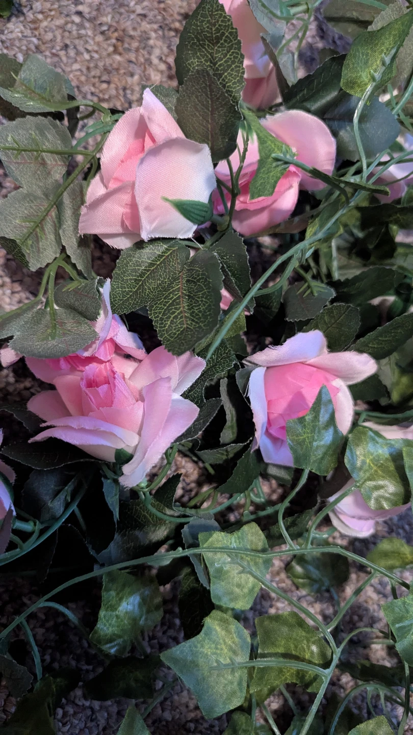 Artificial Rose and Ivy Garland - photo 3
