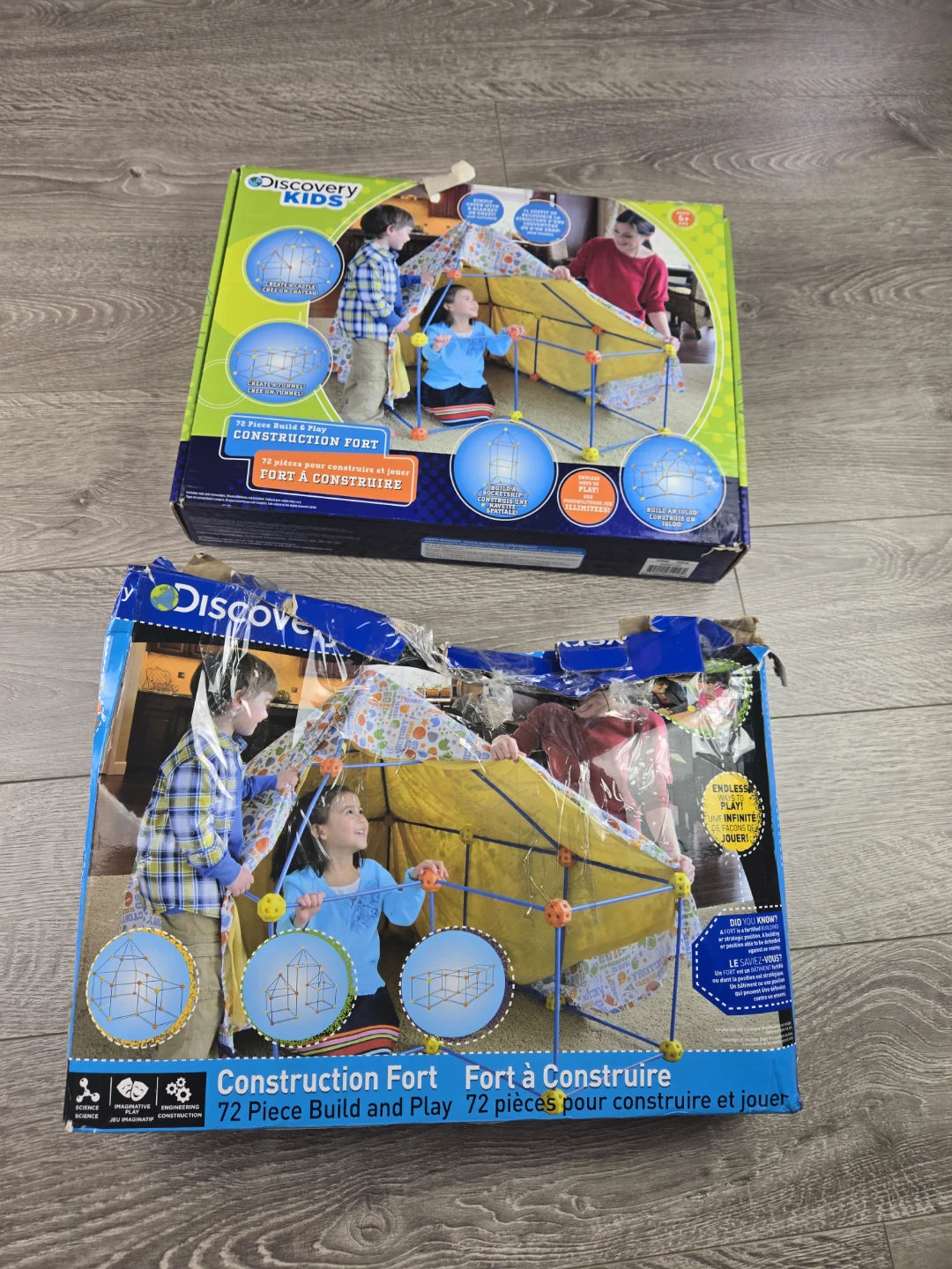 COMPLETE 2 crazy fort stem toys sets 72 pieces - photo 4