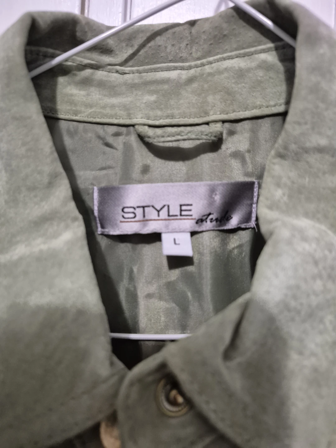 Style & Co Suede Jacket - Large - photo 3