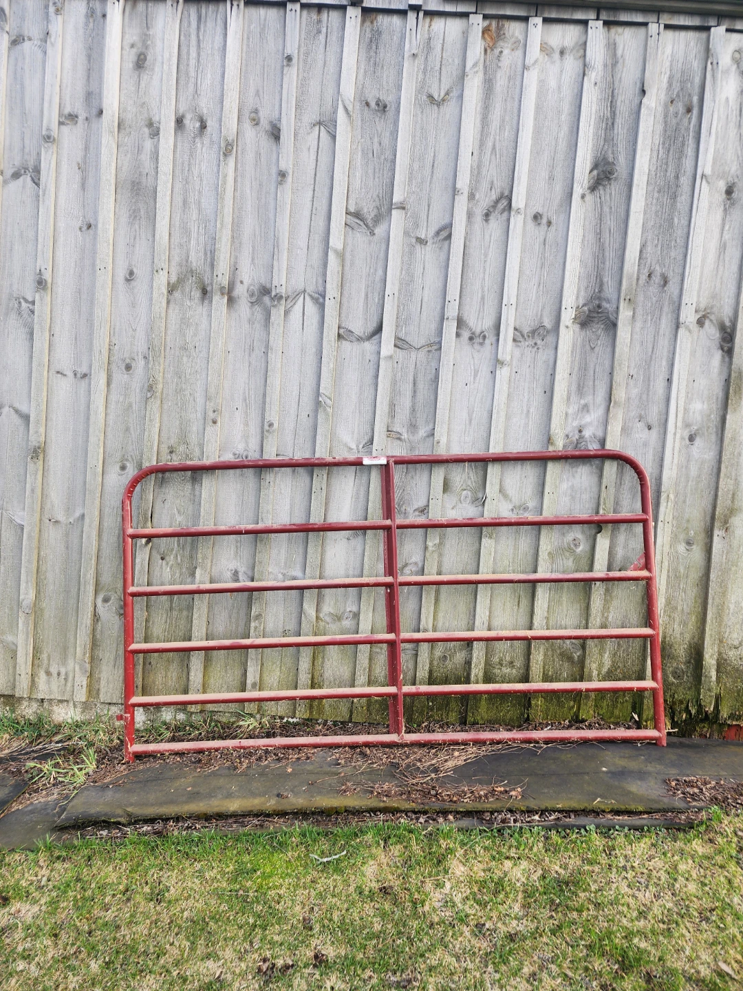 Behlen Country Red Metal Farm Gate