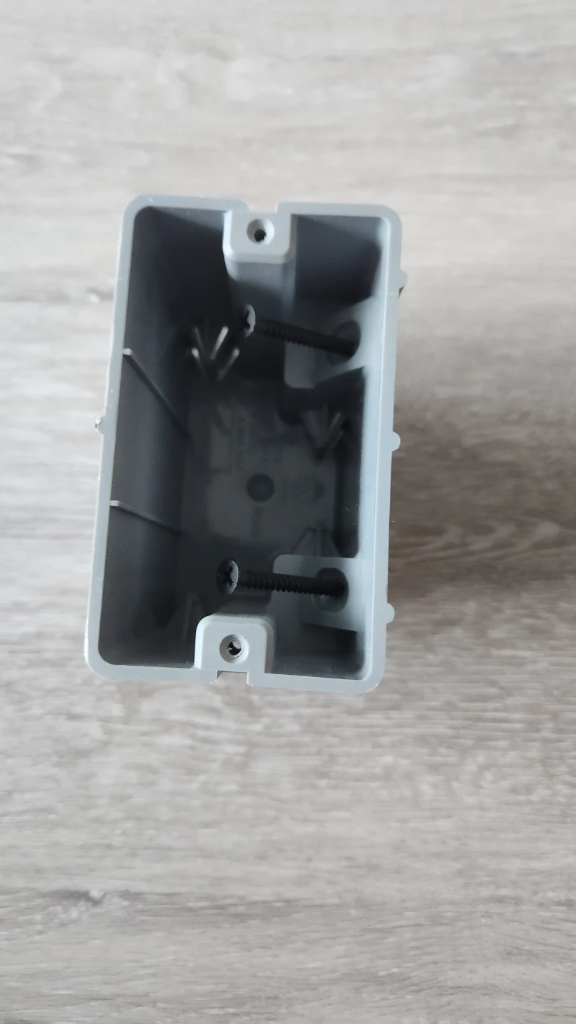 Electrical Junction Box with Screws