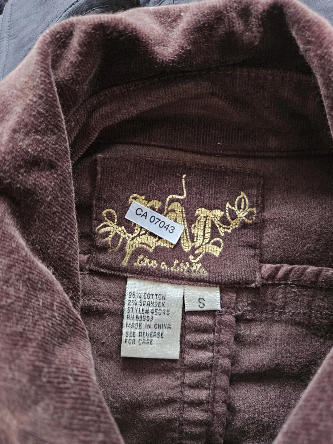 Brown Y2K fitted jacket - photo 2