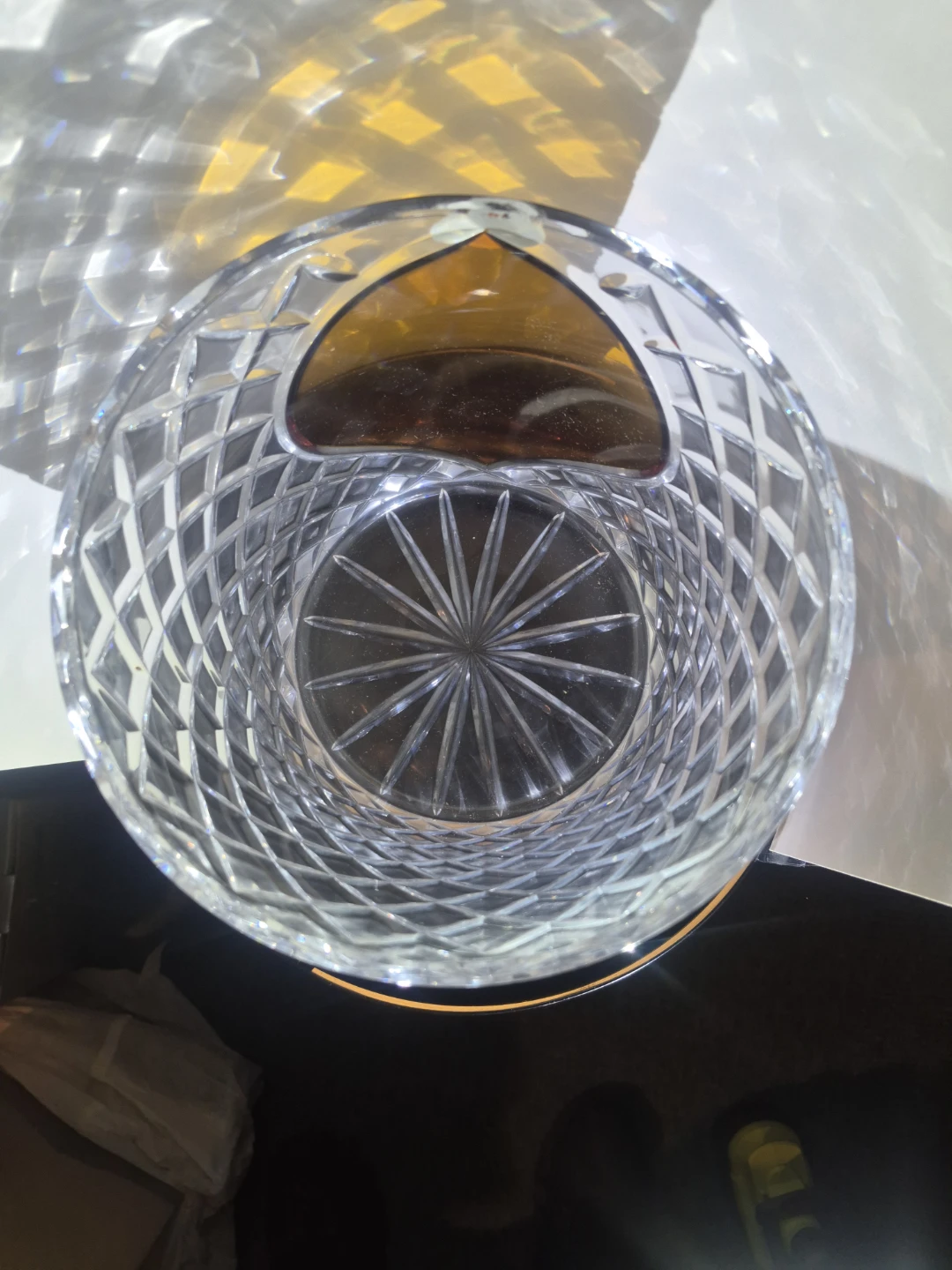 Julia Crystal w/ Amber Accent Ice Bucket - photo 3