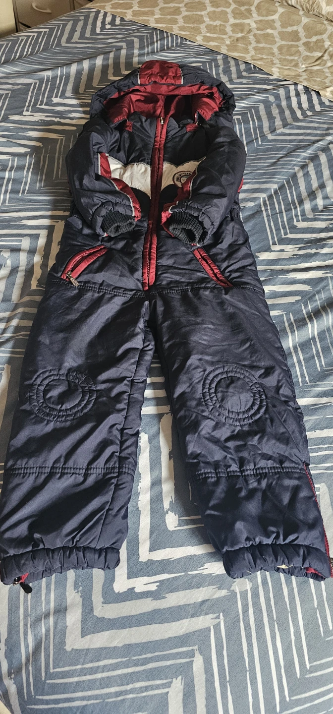 Forvello Ski Suit - Blue/Red Size 104