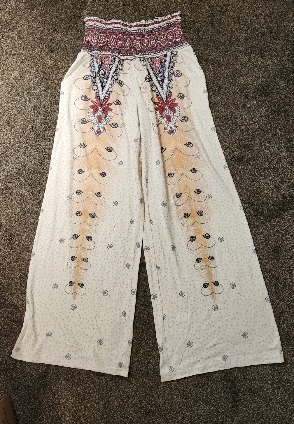 Boho Wide Leg Pants