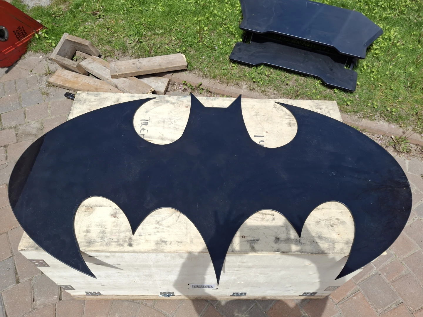 Glass Batman
