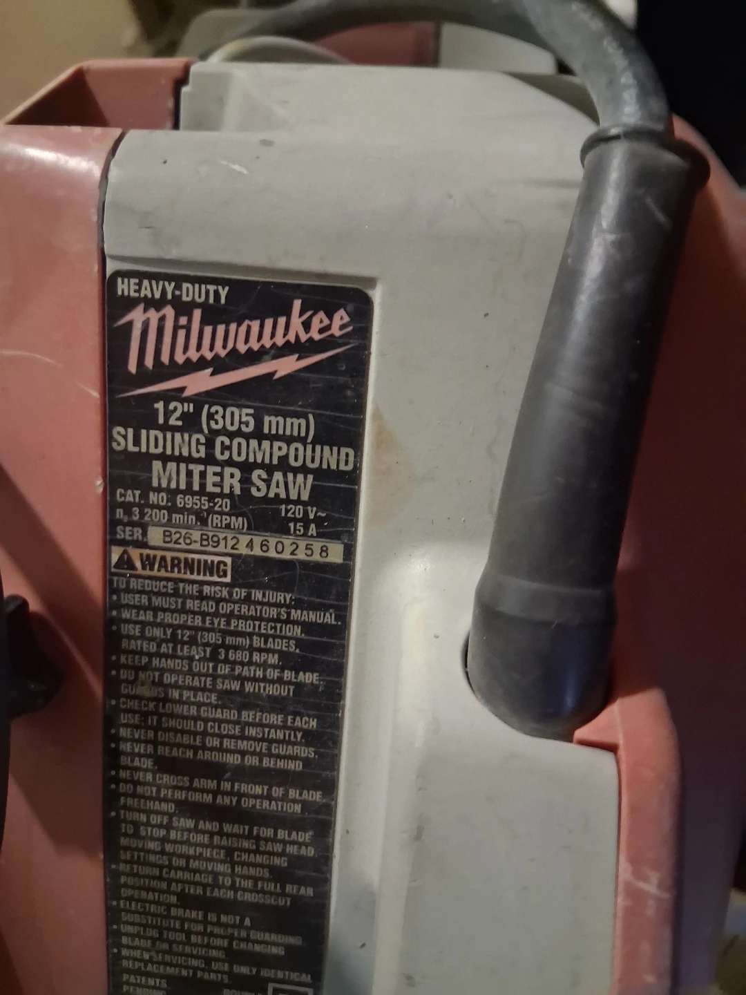Milwaukee 12" Sliding Compound Miter Saw - photo 3