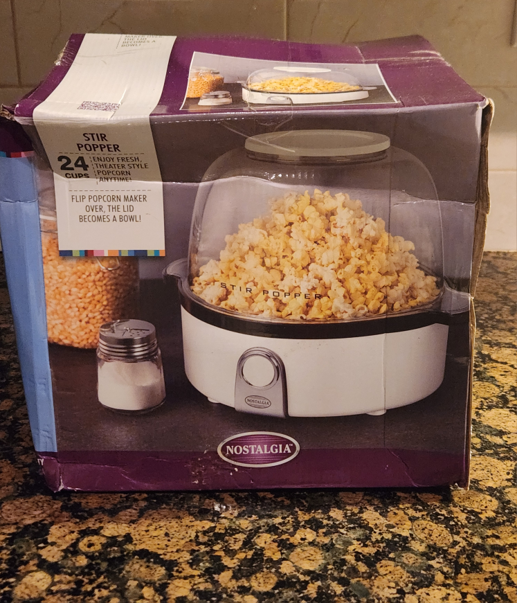 Nostalgia Stir Popcorn Popper - photo 3
