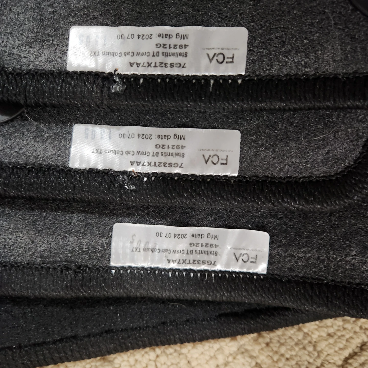 FCA Floor Mats Dodge Ram 1500 2024 2025 2026? - photo 2