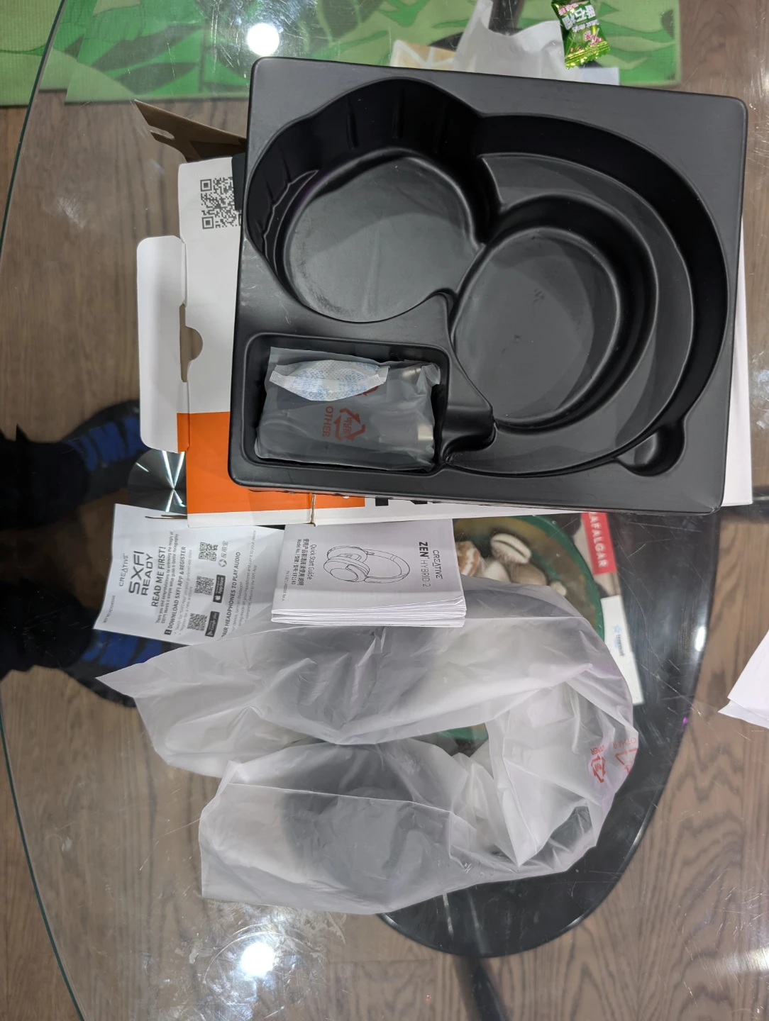 New Open Box - Creative Zen Hybrid 2 Headphones - photo 3