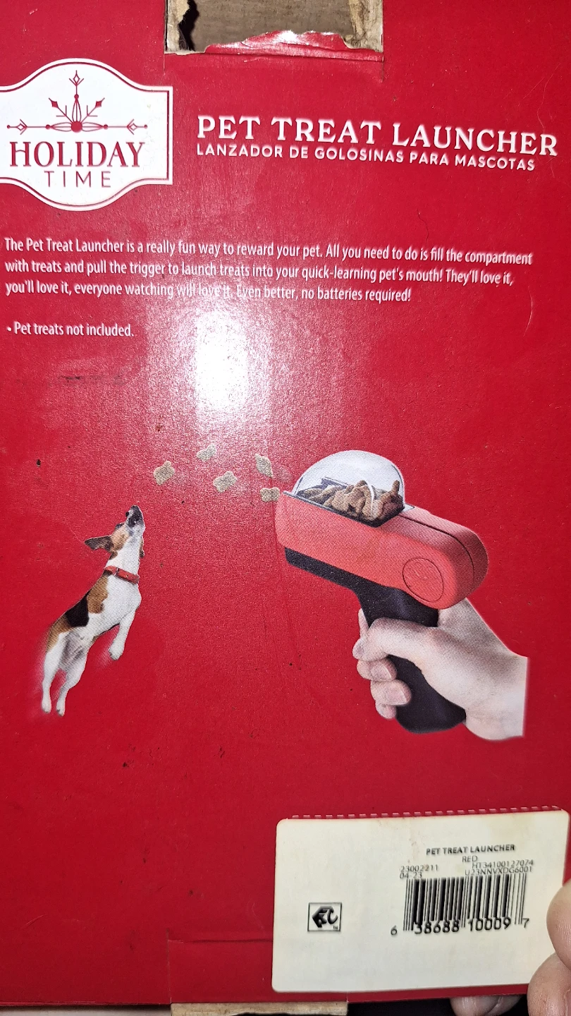 Holiday Time Pet Treat Launcher - photo 2