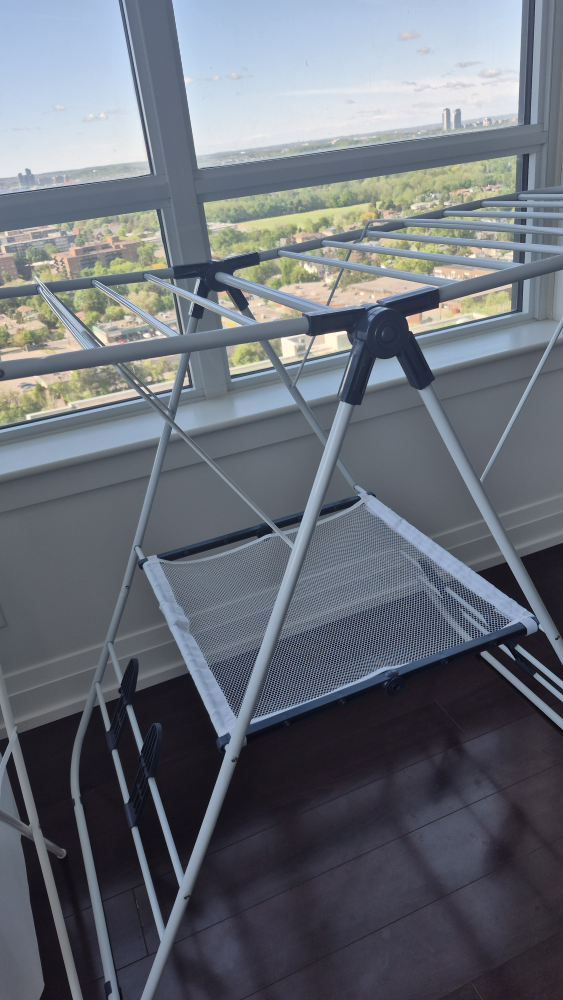 Collapsible Laundry Drying Rack and Hamper - photo 3