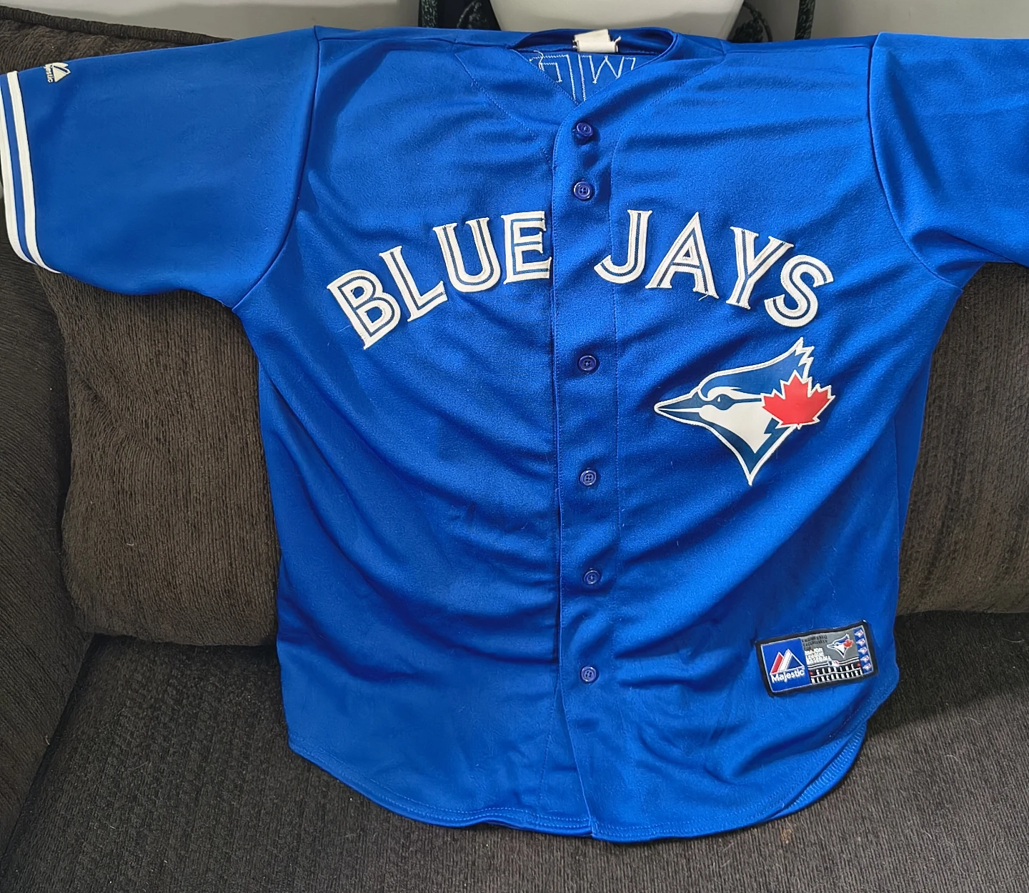 Majestic Toronto Blue Jays Lawrie #13 Baseball Jersey L/G
