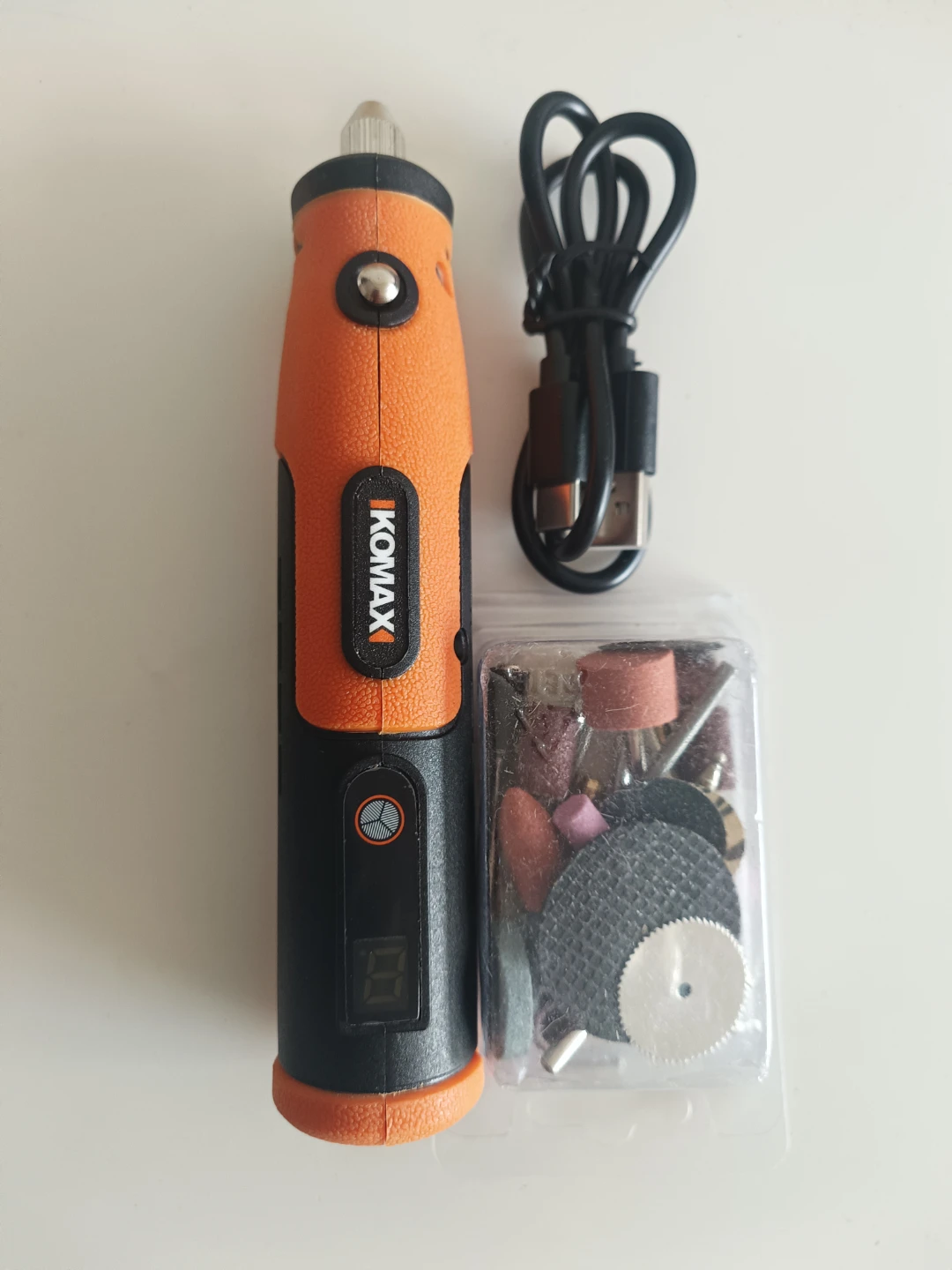 Komax Cordless Rotary Tool with Accessories