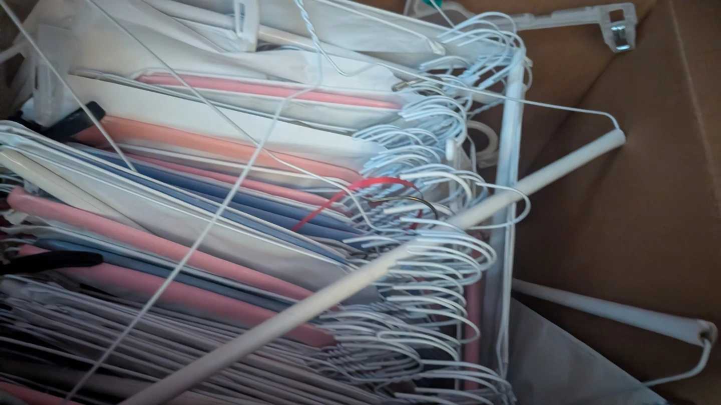 Bundle of Clothes Hangers - photo 2