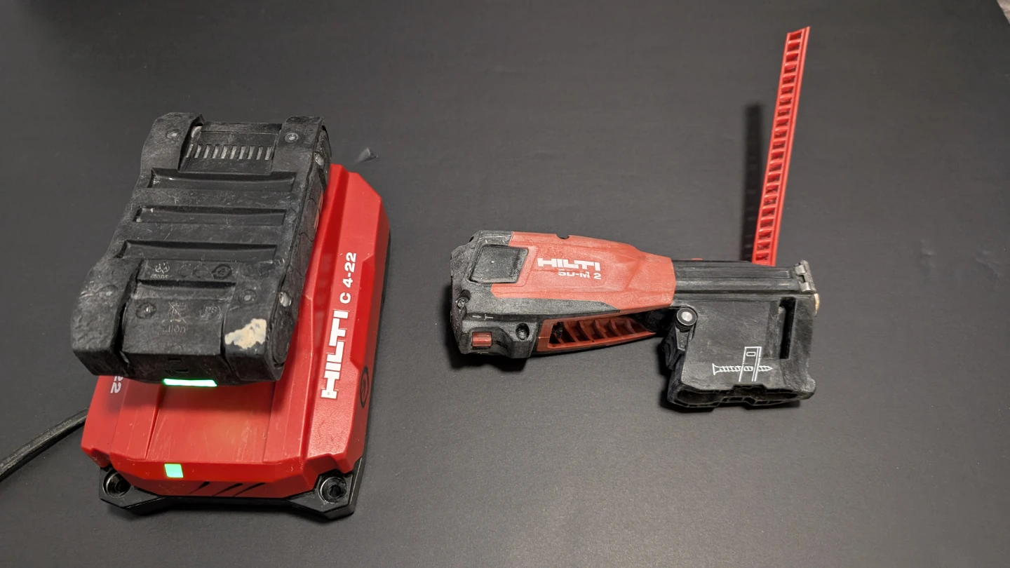 Hilti C 4-22 Battery Charger and Nailer Tool