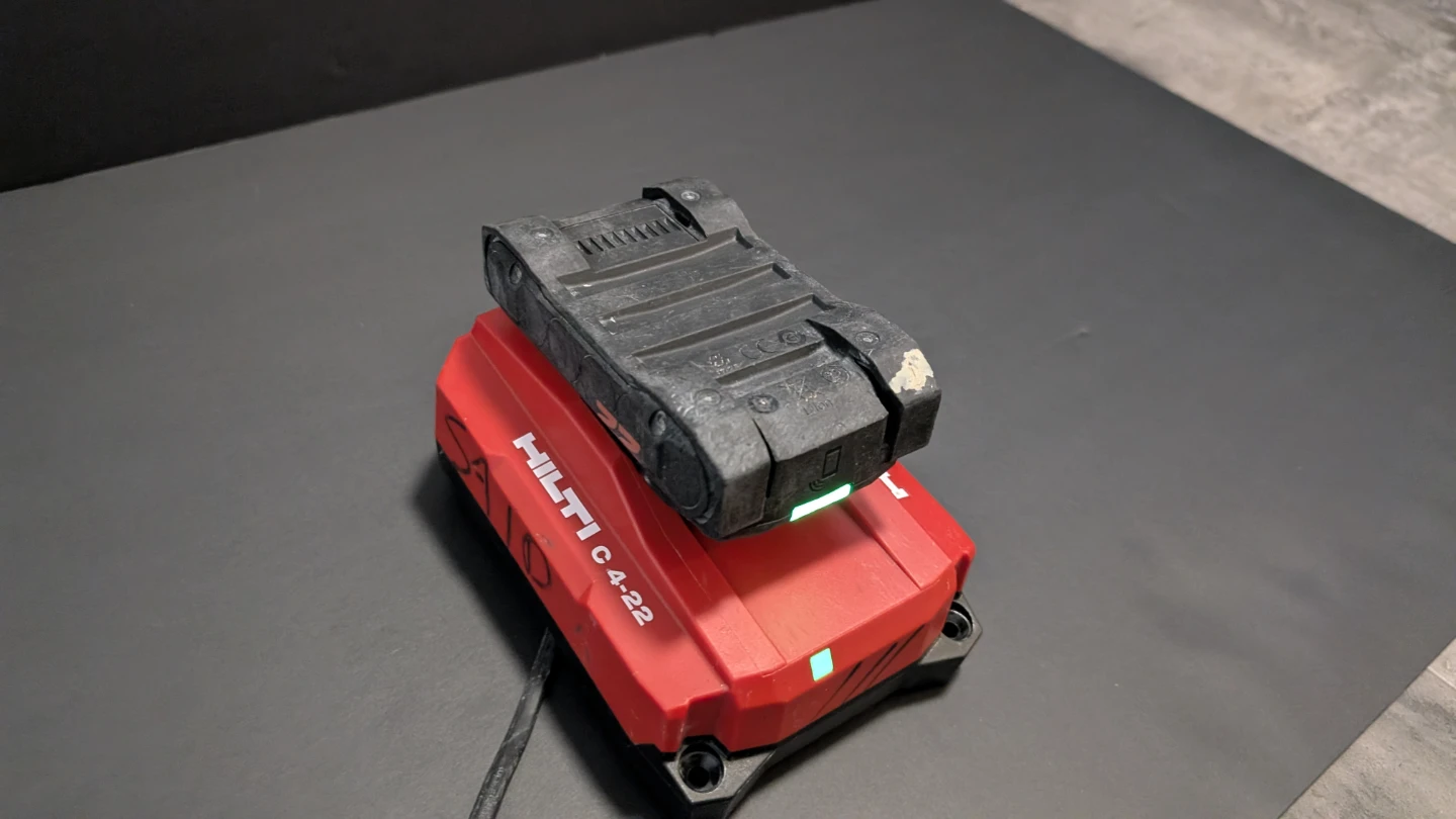 Hilti C 4-22 Battery Charger and Nailer Tool - photo 4