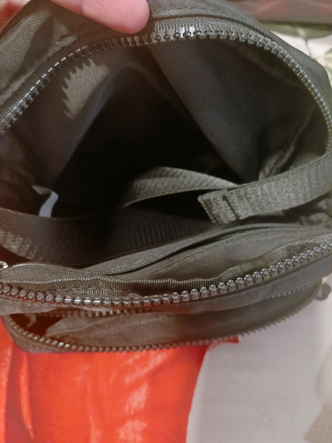 Black Nylon Crossbody Bag - photo 2