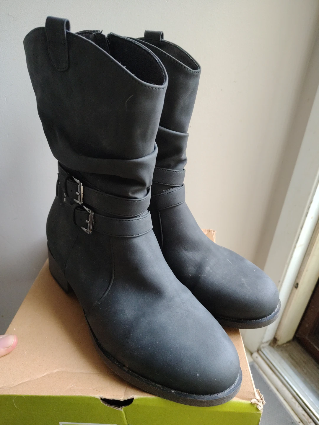 Black Boots Size 10