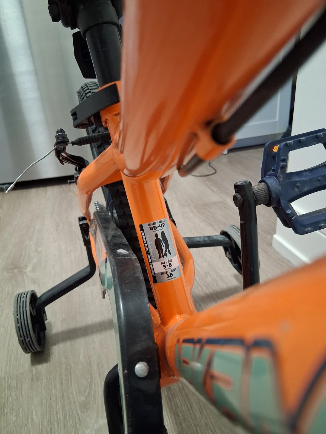 Nakamura Sidewinder Kids Bike - Orange - photo 4