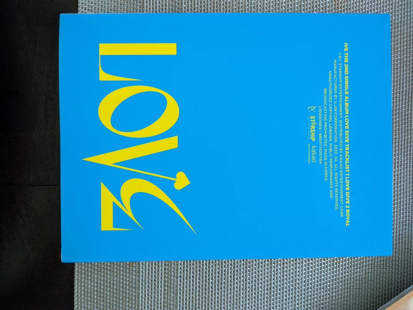 IVE Love Dive Royal Album Photocards