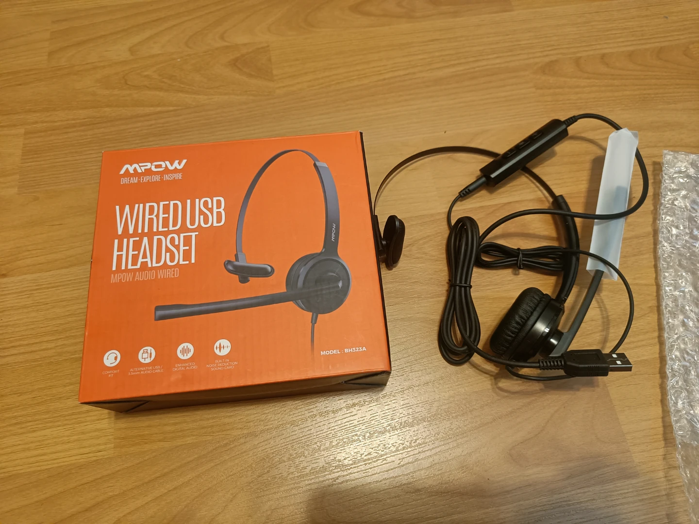 MPOW Wired USB Headset BH325A - photo 4